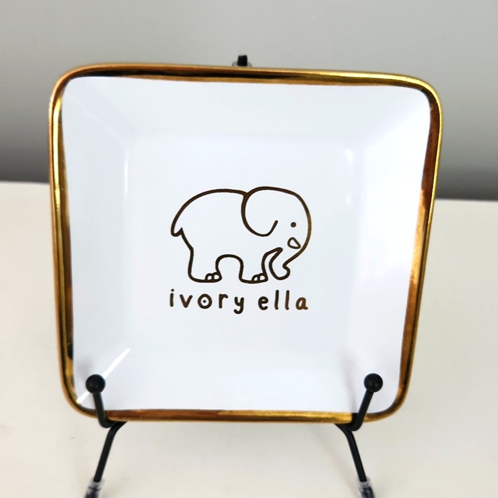 Ivory Ella Trinket Dish, Jewelry, Coins